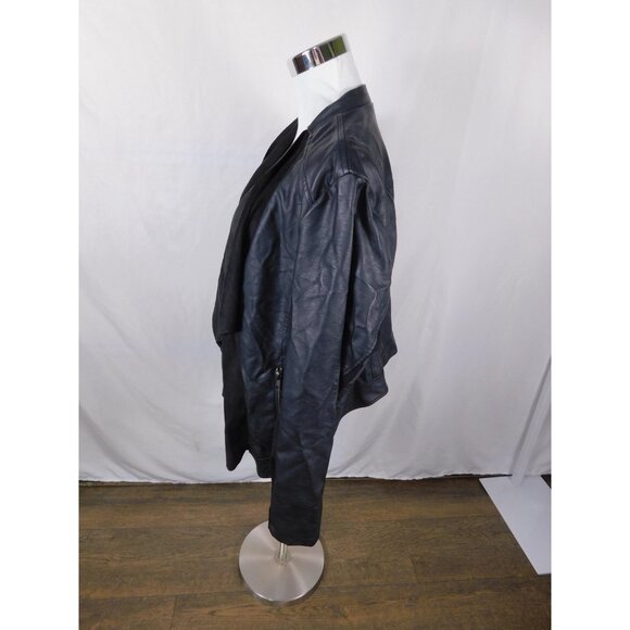 Her Universe Thor Faux Leather Jacket L Open Front - Picture 3 of 11